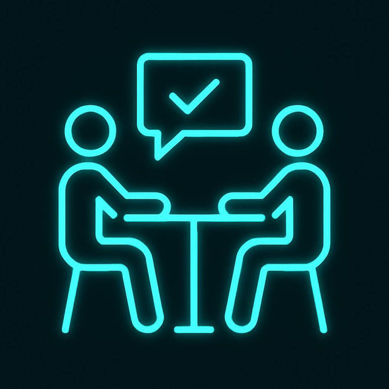 Symbolbild „Vorgespräch“